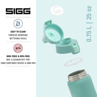 Nerezová fľaša na pitie Sigg Shield ONE - svetlomodrá - 750 ml 3