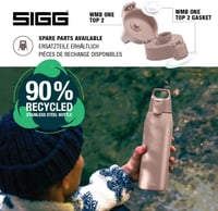Sigg Shield ONE Dusk rozsdamentes acél kulacs szénsavas italokhoz, BPA-mentes - 1,0 l 4