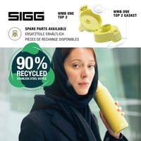 Bidon din oțel inoxidabil Sigg Shield ONE Ultra Lemon pentru băuturi carbogazoase, etanș, fără BPA, 0,75 L, galben lămâie 4