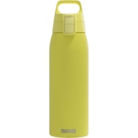 Nerezová fľaša na vodu Sigg Shield ONE Ultra Lemon na sýtené nápoje, nepriepustná, bez BPA, citrónovo žltá, 1 l 1