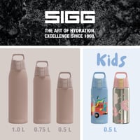 Termoska Sigg Shield Therm One Dusk z izolovanej nehrdzavejúcej ocele 1,5 l – na sýtené nápoje – nepriepustná – vhodná do umývačky riadu – bez BPA 6