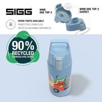 Detská termoska Sigg Shield Therm One Feuerwehr - sivomodrá - 0,5 l 4
