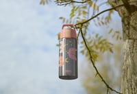 Sticlă termoizolantă pentru copii Sigg Shield Therm One Fly Away - pentru băuturi carbogazoase - etanșă - lavabilă în mașina de spălat vase - fără BPA - 90% oțel inoxidabil reciclat - model cu păsări Brushed Pink - 0,5L 7
