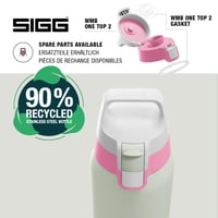 Izolovaná termoska Sigg Shield Therm One Multicolor Lilly – na sýtené nápoje – nepriepustná – vhodná do umývačky riadu – bez obsahu BPA 4