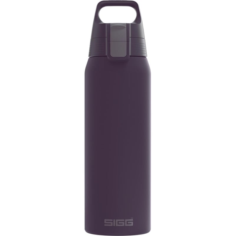 Izolovaná termoska Sigg Shield Therm One Nocturne na sýtené nápoje - tmavofialová - 0,75 l - nehrdzavejúca oceľ - bez BPA - vhodná do umývačky riadu
