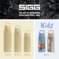Termoska Sigg Shield Therm One Opti Yellow – Na sýtené nápoje – Nepretečie – Vhodná do umývačky riadu – Bez obsahu BPA – 0 6