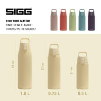 Termoska Sigg Shield Therm One Opti Yellow – Na sýtené nápoje – Nepretečie – Vhodná do umývačky riadu – Bez obsahu BPA – 0 5