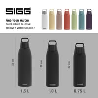 Termoska Sigg Shield Therm One - čierna - 0,75 l - na sýtené nápoje - nepriepustná - vhodná do umývačky riadu - bez BPA - 90 % recyklovaná nehrdzavejúca oceľ 5