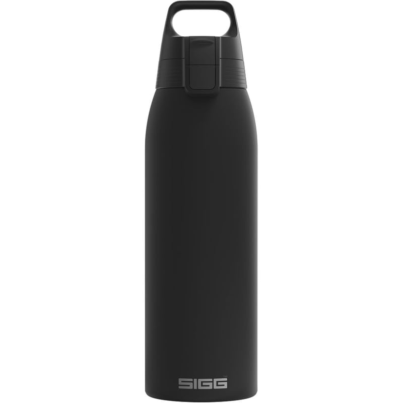Termoska Sigg Shield Therm One - čierna - 1 l - na sýtené nápoje - nepriepustná - vhodná do umývačky riadu - bez BPA - 90 % nový stav