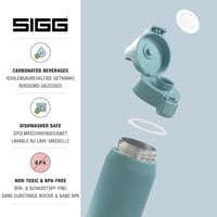SIGG Shield Therm One Termosz Palack 0,5L/0,75L/1,0L Rozsdamentes Acél - Blue, 0.75 L 4