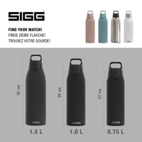Termoska SIGG Shield Therm One, na sýtené nápoje, čierna - 1,5 l 5