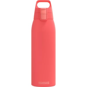 Termos boca Sigg Shield Therm One Watermelon - za gazirane napitke - nepropusna - periva u perilici posuđa - bez BPA - 90% reciklirani nehrđajući čelik - ružičasta - 1L