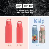 Termoska Sigg Shield Therm One Watermelon – na sýtené nápoje – nepriepustná – vhodná do umývačky riadu – bez BPA – 90 % recyklovaná nehrdzavejúca oceľ – ružová – 1 l 6