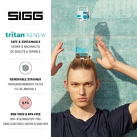 Športová fľaša SIGG Total Clear ONE MyPlanet Aqua Tritan, 0,75 l – modrá 3