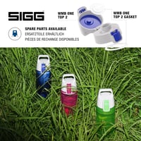 Fľaša na pitie Sigg Total Color Blue Tritan – 0,6 l, vhodná aj na sýtené nápoje, bez BPA, vhodná do umývačky riadu, nepriepustná, ľahká 4