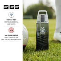Fľaša na nápoje Sigg Total Color ONE DFB Tritan na sýtené nápoje - sivá - 0,6 l 3