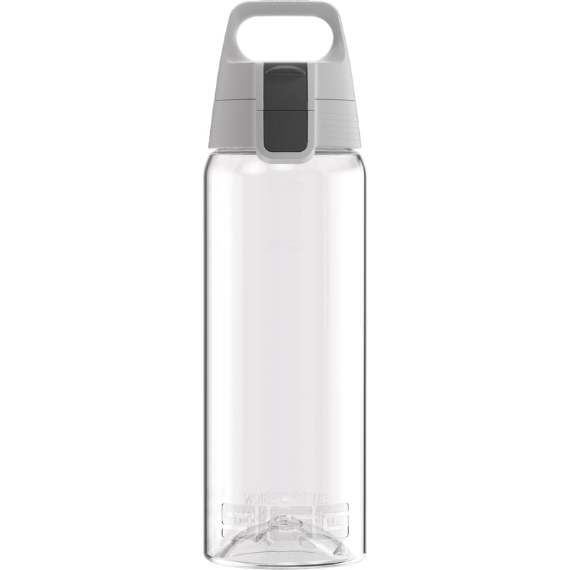 Fľaša SIGG Total Color ONE Transparent Tritan 0,6 l – vhodná aj na sýtené nápoje, vhodná do umývačky riadu, nepriepustná, bez BPA, ľahká