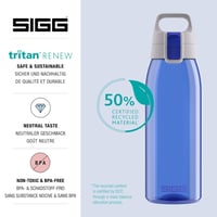 Fľaša SIGG Total Color ONE Tritan na sýtené nápoje – modrá – 1 l 3