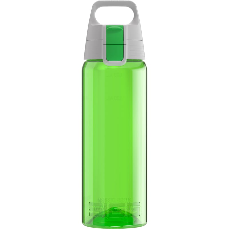 Fľaša na vodu SIGG Total Color Tritan – zelená, 0,6 l – vhodná aj na sýtené nápoje, nepriepustná, vhodná do umývačky riadu, bez obsahu BPA