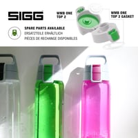 Fľaša na vodu SIGG Total Color Tritan – zelená, 0,6 l – vhodná aj na sýtené nápoje, nepriepustná, vhodná do umývačky riadu, bez obsahu BPA 4