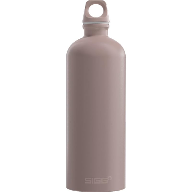 Sticlă de aluminiu Sigg Traveller Dusk pentru băuturi carbogazoase, etanșă, fără BPA, roz, 1 L