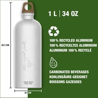 Hliníková turistická fľaša SIGG Traveller MyPlanet - 1 l 2