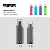 SIGG Tritan Ivópalack Szivárgásmentes BPA-Mentes 0.6L-1.5L - Anthracite, 0.6 L 5