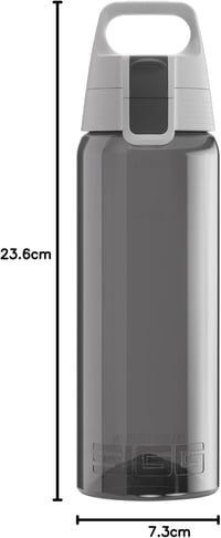 SIGG Tritan Ivópalack Szivárgásmentes BPA-Mentes 0.6L-1.5L - Anthracite, 0.6 L 7