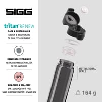 Sigg Tritan Total Color ONE Anthracite kulacs - szürke - 0,75 l 3