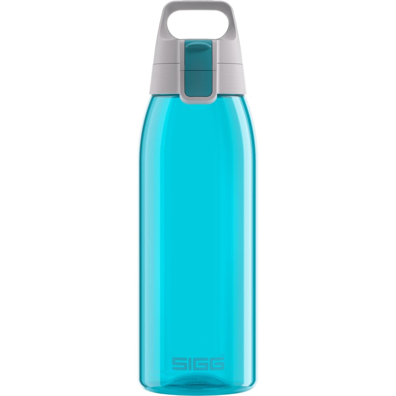 Fľaša na vodu SIGG Tritan Total Color ONE Aqua – 1 l – vhodná aj na sýtené nápoje – nepriepustná – bez BPA – vhodná do umývačky riadu