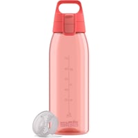 Fľaša na vodu Sigg Tritan Total Color ONE Watermelon – Na sýtené nápoje – Vhodná do umývačky riadu – Nepriepustná – Bez BPA – Ružová – 1 l 1