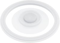 Sigg Unisex Kulacs Fehér S Méret Szilikonos Tömítéssel - 500 ml, Transparent 1