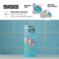 Detská fľaša Sigg Viva One Believe in Miracles 0,5 l – s motívom modrej princeznej a jednorožca, vhodná na sýtené nápoje, nepriepustná, bez obsahu BPA 4