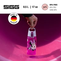 Sticlă pentru copii SIGG Viva One Disney Minnie Mouse – 0,5 L, roz, pentru băuturi carbogazoase, etanșă, lavabilă în mașina de spălat vase, fără BPA 2