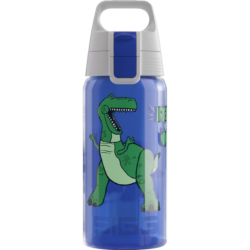 SIGG Viva One Disney Rex & Trixie dječja boca za piće, za gazirana pića, bez BPA - plava - 0,5 L