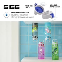 Detská fľaša Sigg Viva One 0,5 l modrá – vhodná aj na sýtené nápoje, nepriepustná, bez BPA, vhodná do umývačky riadu, na šport aj do školy 5