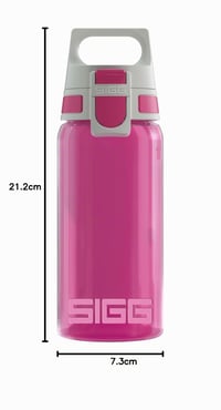 Detská fľaša na vodu Sigg Viva One 0,5 l – vhodná aj na sýtené nápoje, nepriepustná, vhodná do umývačky riadu, bez obsahu BPA, na šport aj do školy 8