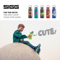 Detská fľaša na vodu SIGG VIVA ONE Football 0,5 l – vhodná aj na sýtené nápoje, nepriepustná, vhodná do umývačky riadu, bez BPA, na šport aj do školy 4