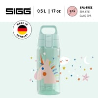 Sigg Viva One gyerek kulacs, szénsavas italhoz is, szivárgásmentes - kék - 0,5 L 2