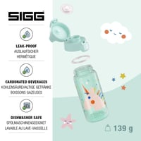 Sigg Viva One gyerek kulacs, szénsavas italhoz is, szivárgásmentes - kék - 0,5 L 3