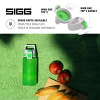 Detská fľaša na vodu Sigg Viva One zelená 0,5 l – vhodná aj na sýtené nápoje, nepriepustná, vhodná do umývačky riadu, bez BPA 4