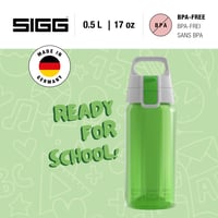 Detská fľaša na vodu Sigg Viva One zelená 0,5 l – vhodná aj na sýtené nápoje, nepriepustná, vhodná do umývačky riadu, bez BPA 2
