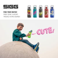 SIGG Viva One gyerekitalos palack 0,5L szénlezárható szivacsmentes - 1 Hearts, 1 Classic 5