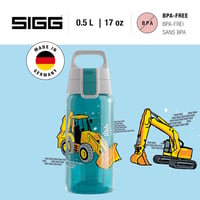 SIGG Viva One gyerekitalos palack 0,5L szódásodó szivárgatásmentes - 2 Builders, 2 special edition 2