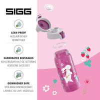 SIGG Viva One gyerekitalos palack 0,5L szódásüdítőhöz szivacsmentes - 2 Happy Bunnies, 2 special edition 3