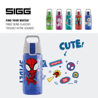 Bidon pentru copii SIGG Viva One Marvel Spidey – 0,5 L, albastru, potrivit și pentru băuturi carbogazoase, etanș, lavabil în mașina de spălat vase, fără BPA 5