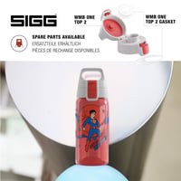 Bidon pentru copii SIGG Viva One Speed Race 0,5 L – pentru băuturi carbogazoase, etanș, lavabil în mașina de spălat vase, fără BPA – roșu, cu mașini de curse 4
