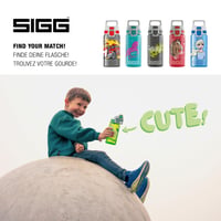 Detská fľaša na vodu Sigg Viva One Traktor 0,5 l – vhodná aj na sýtené nápoje, nepriepustná, vhodná do umývačky riadu, bez BPA, so vzorom zeleného traktora 5