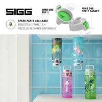 Detská fľaša na vodu Sigg Viva One Traktor 0,5 l – vhodná aj na sýtené nápoje, nepriepustná, vhodná do umývačky riadu, bez BPA, so vzorom zeleného traktora 4