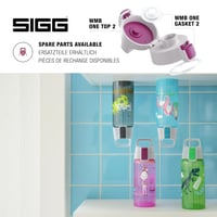 Detská fľaša Sigg Viva One Unifly 0,5 l – ružová s motívom jednorožca, vhodná aj na sýtené nápoje, nepriepustná, vhodná do umývačky riadu, bez obsahu BPA 4